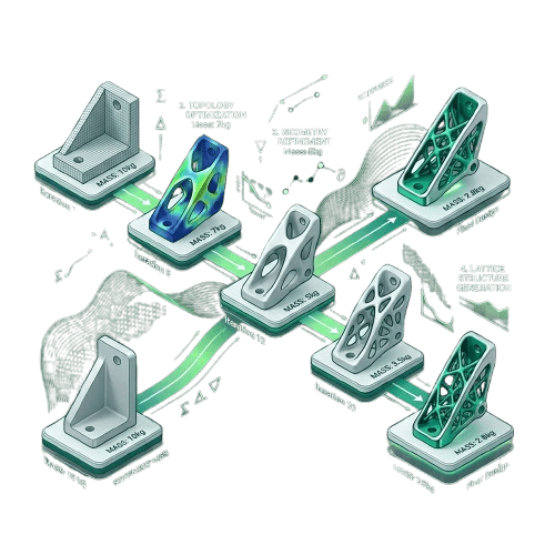 Optimization simulation visualization